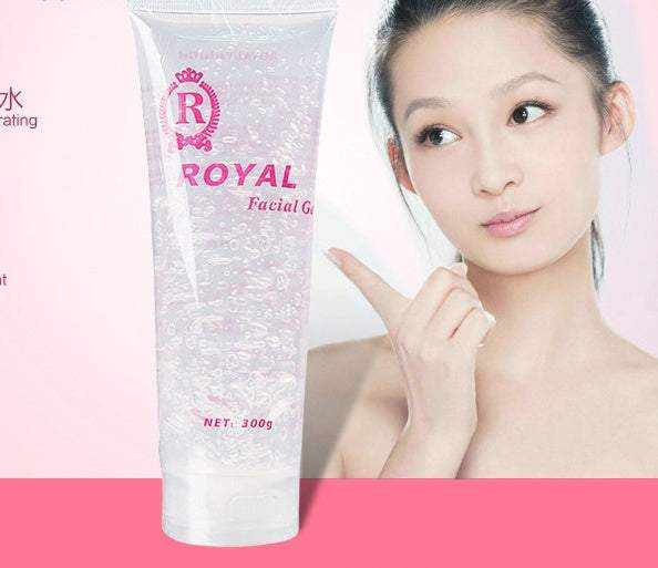 Gentle facial gel for unclogging pores and locking in moisture

