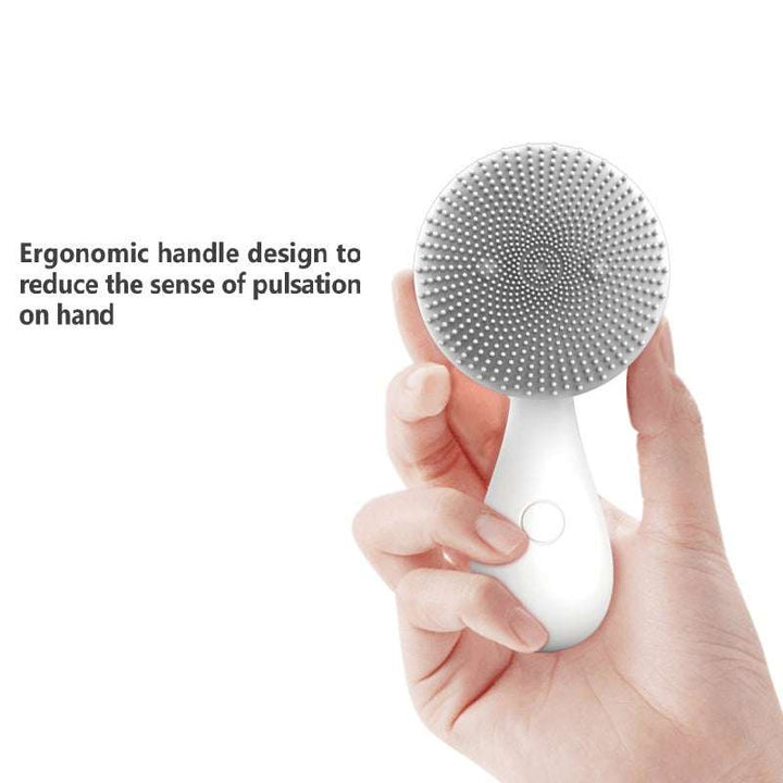 Sonic Pulse Magnetic Beads Facial Cleansing Brush - Pink Elegance - Joynfunmall