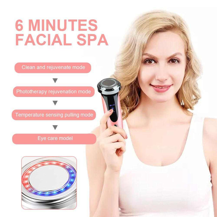 Revolutionary Pink Facial Spa Device for Radiant Skin - Joynfunmall