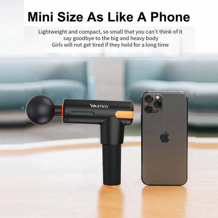 Powerful USB Rechargeable Massage Gun for Muscle Recovery and Pain Relief - Joynfunmall