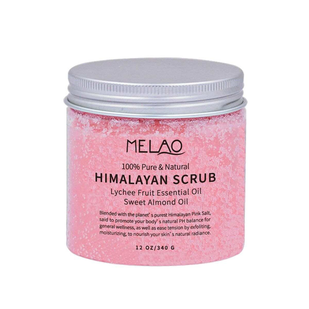 Exfoliating Himalayan salt scrub for smooth, radiant skin

