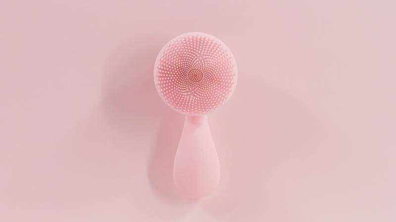 Sonic Pulse Magnetic Beads Facial Cleansing Brush - Pink Elegance - Joynfunmall
