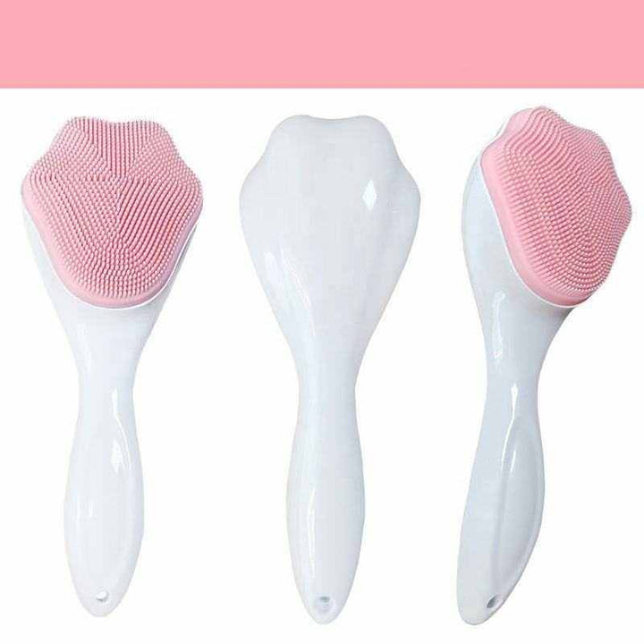 Handheld Silicone Face Scrubber Exfoliator Face Brushes - Joynfunmall
