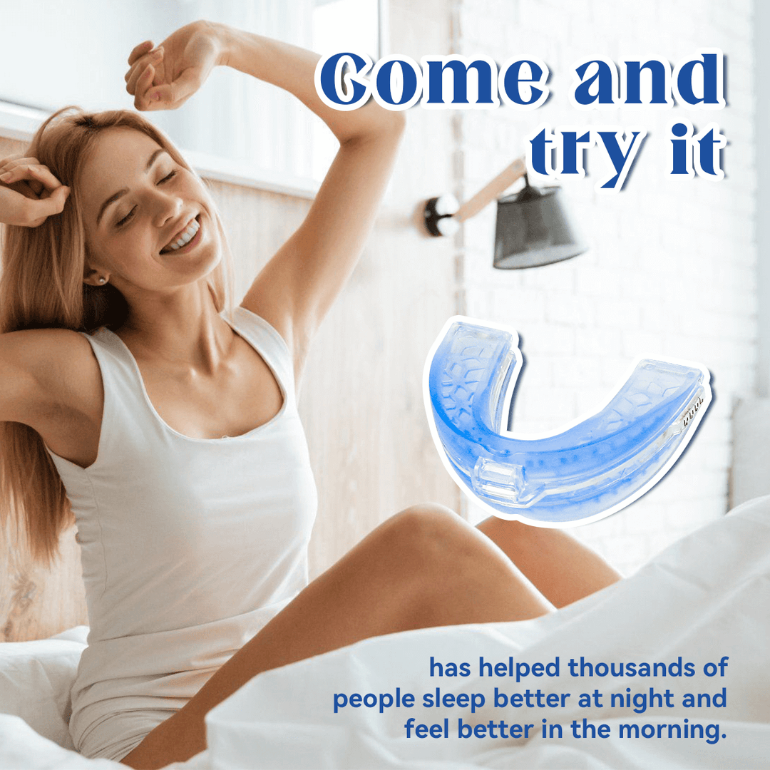 Ultimate Snoring Relief: Comfort-Fit Mouthpiece for Better Sleep - Joynfunmall