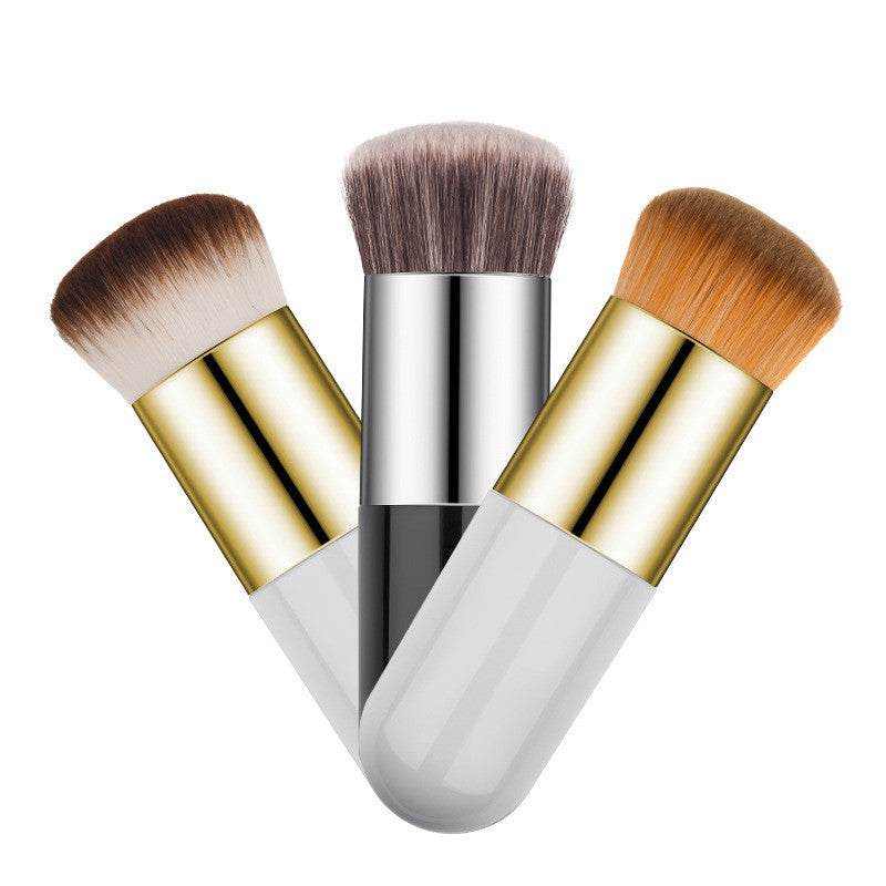 Luxurious Plush Powder Brush Ensemble for Flawless Makeup Application - Joynfunmall