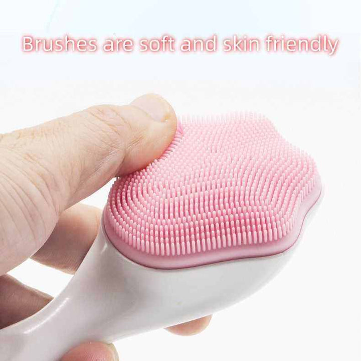 Handheld Silicone Face Scrubber Exfoliator Face Brushes - Joynfunmall