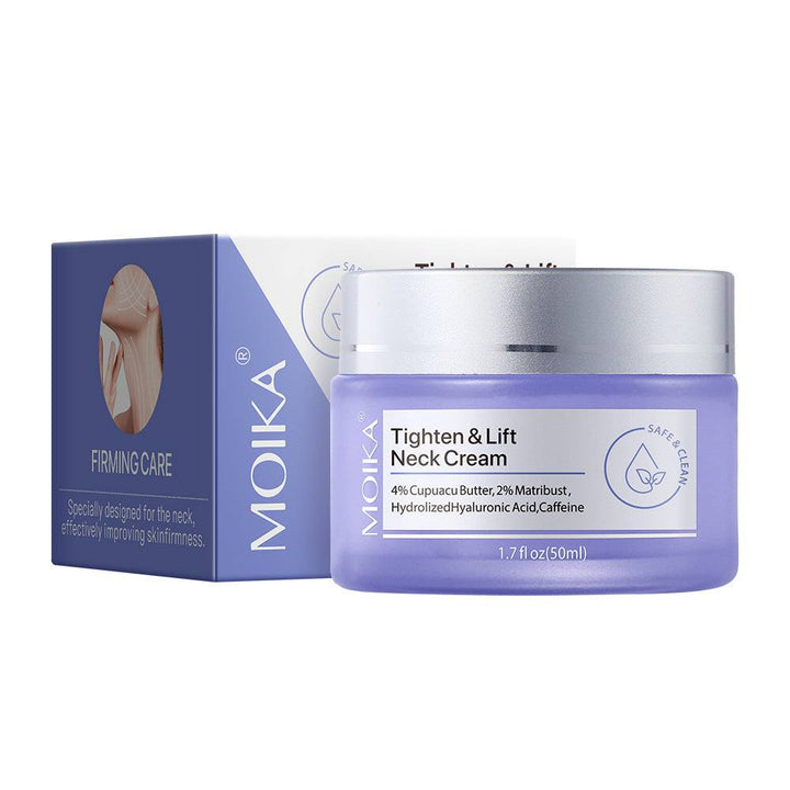 Hydrating neck and décolletage cream for youthful, firmer skin

