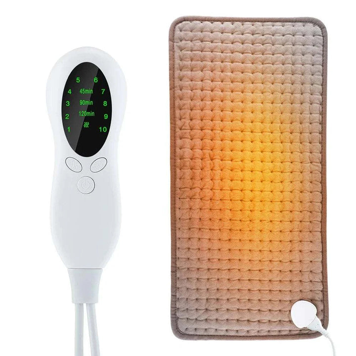 Deluxe Electric Heating Pad for Relaxation with Adjustable Timing Feature - Joynfunmall
