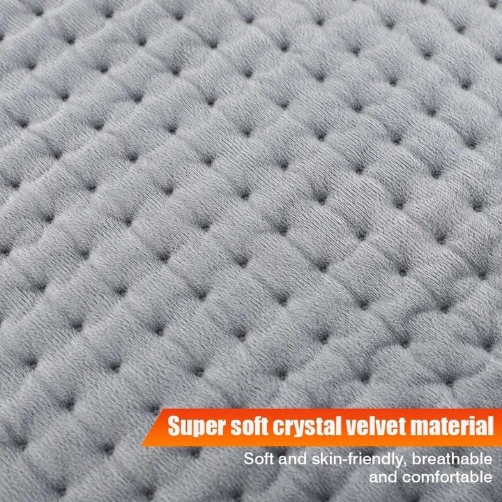 Deluxe Electric Heating Pad for Relaxation with Adjustable Timing Feature - Joynfunmall