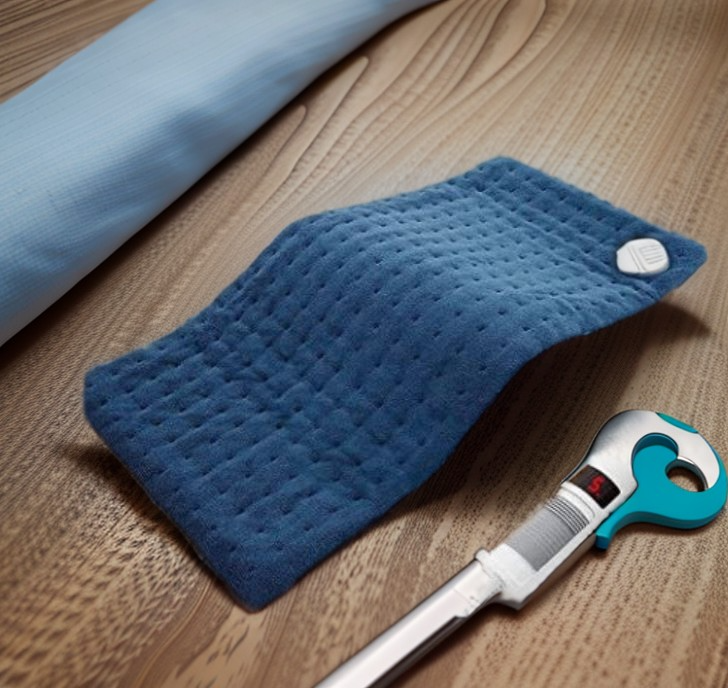 Deluxe Electric Heating Pad for Relaxation with Adjustable Timing Feature - Joynfunmall