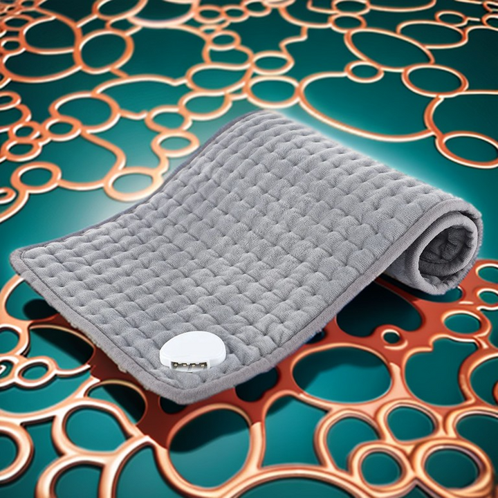 Deluxe Electric Heating Pad for Relaxation with Adjustable Timing Feature - Joynfunmall