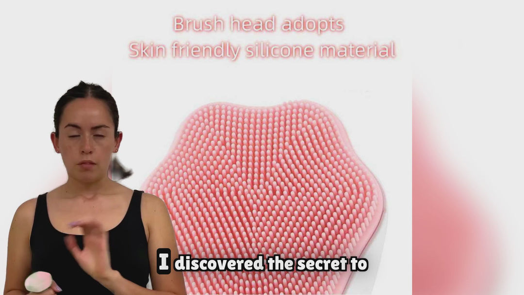 Handheld Silicone Face Scrubber – Gentle Exfoliation for Radiant, Healthy Skin