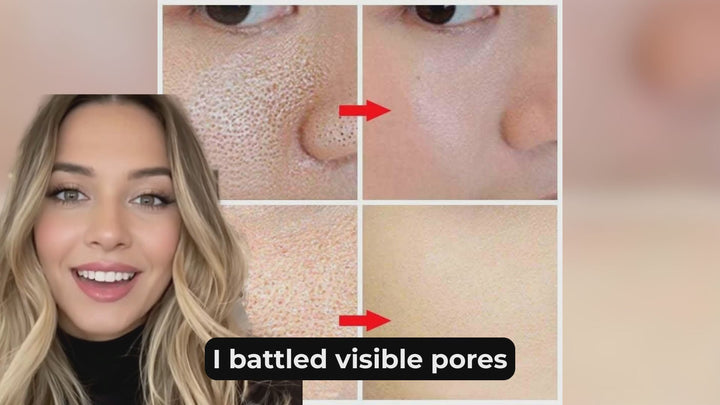 Serum for shrinking pores and enhancing skin clarity naturally